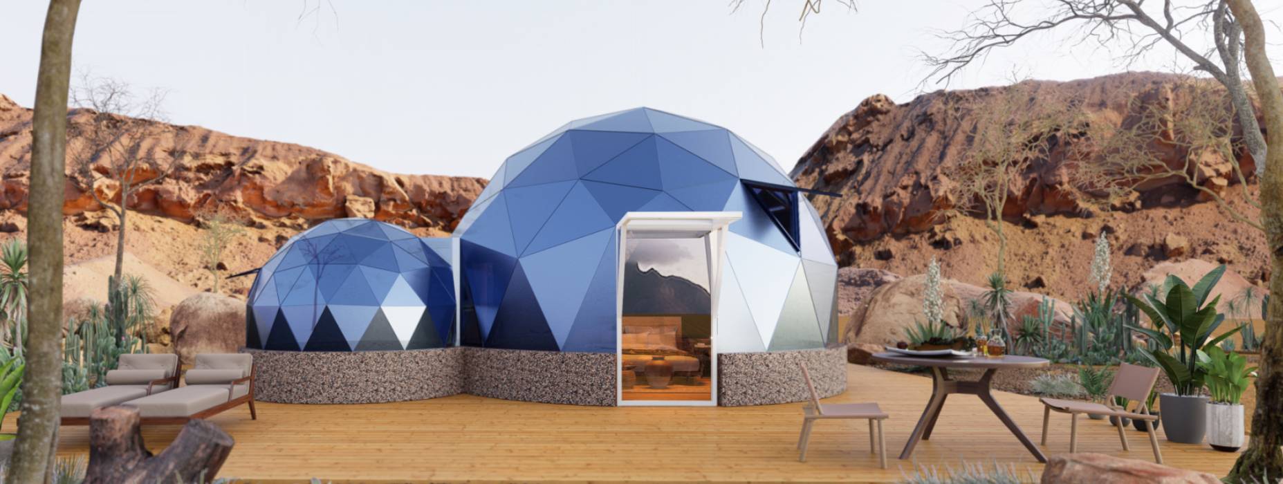 桂平市球形智能光伏玻璃星空房